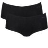 Sloggi Microfibre Short Χωρίς Ραφές 2 τεμ. Μαύρο - Image 2