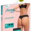 Sloggi Microfibre Hipstring Χωρίς Ραφές 2 τεμ. Μαύρο