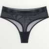 Triumph Highwaist String  Μαύρο - Image 3
