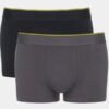 Boxer Sloggi Hipster Ever Airy 2 τεμ.  Μαύρο/Ανθρακί