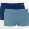 Boxer Sloggi Go Smooth Hipster 2 τεμ.  Μπλε/Ραφ
