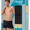 Boxer Sloggi Go Smooth Hipster 2 τεμ.  Μαύρο/Μαύρο - Image 2