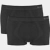 Boxer Sloggi Go Smooth Hipster 2 τεμ.  Μαύρο/Μαύρο