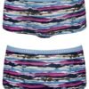 Sloggi Go Crush Short 3 τεμ. M010 Μπλε εμπριμέ/Πράσινο/Ραφ - Image 2