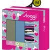 Sloggi Go Crush Short 3 τεμ. M010 Μπλε εμπριμέ/Πράσινο/Ραφ - Image 8