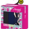 Sloggi Go Crush Short 3 τεμ. M008 Μπλε/Εμπριμέ/Μαύρο - Image 5