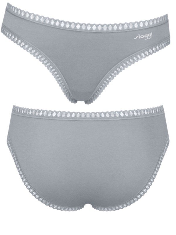 Sloggi Go Crush Mini 3 τεμ. V022 Πετρόλ/Γκρι/Εμπριμέ - Image 7