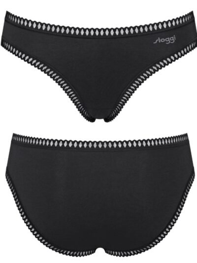 Alternative view of Sloggi Go Crush Mini 3 τεμ . M008 Μπλε/Εμπριμέ/Μαύρο