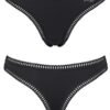 Sloggi Go Crush String 3 τεμ. M008 Μπλε/Εμπριμέ/Μαύρο - Image 5