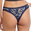 Sloggi Go Crush String 3 τεμ. M008 Μπλε/Εμπριμέ/Μαύρο - Image 2