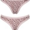 Sloggi Go Crush String 3 τεμ. V001 Μπεζ/Μόκα/Animal - Image 7