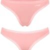 Sloggi Go Crush String 3 τεμ. MOO5 Σομόν/Κοραλί/Εμπριμέ - Image 5