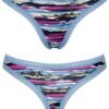 Sloggi Go Crush String 3 τεμ. M010  Λαδί/Σιέλ/Εμπριμέ - Image 7