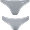 Sloggi Go Crush String 3 τεμ. V022 Πετρόλ/Γκρι/Εμπριμέ - Image 5