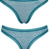 Sloggi Go Crush String 3 τεμ. V022 Πετρόλ/Γκρι/Εμπριμέ - Image 6