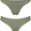 Sloggi Go Crush String 3 τεμ. M010  Λαδί/Σιέλ/Εμπριμέ - Image 5