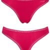 Sloggi Go Crush String 3 τεμ. M020 Φούξια/Λιλά/Εμπριμέ - Image 4