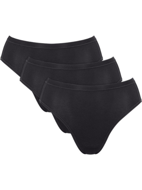 Sloggi Go Daily Cotton Tai 3 τεμ. 0004 Μαύρο/Μαύρο/Μαύρο - Image 2