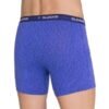 Boxer Sloggi Short 2 τεμ.  Ανθρακί/Μπλε ρουά - Image 2