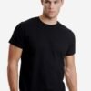 T-Shirt Βαμβακερό Walk  Μαύρο