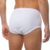 Slip classic ύφανση ριγέ Mινέρβα  Λευκό - Image 3
