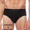 Slip Μινέρβα Mengear 2 τεμ.  Μαύρο