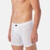 Boxer Μινέρβα Sporties Long 2 τεμ.  Λευκό