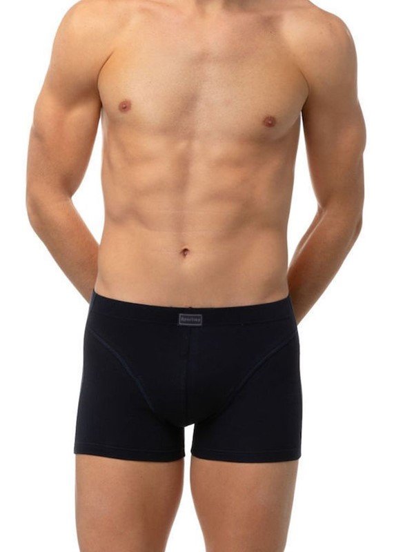 Boxer Μινέρβα Sporties 3 τεμ. Μαύρο-Κυπαρισσί-Μαρίν - Image 3