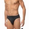 Slip Sporties Μινέρβα 3 τεμ.  Γραφίτης Μελανζέ