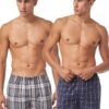 Boxer ύφασμα Μινέρβα 2 τεμ.  MARINE-GRAY