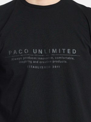 Alternative view of Μπλούζα Βαμβακερή Paco & Co  Μαύρο