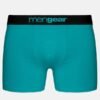Boxer Μινέρβα Mengear 2 τεμ.  Μαύρο/Πετρόλ - Image 3