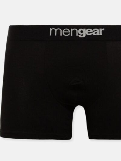 Alternative view of Boxer Μινέρβα Mengear 2 τεμ.  Μαύρο/Μαύρο Εμπριμέ