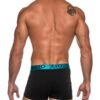 Ανδρικά Boxer Inizio 2 τεμ.  Mαύρο/Mαύρο(Πετρόλ) - Image 3