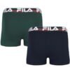 Boxer Fila Πακέτο 2 τεμ.  Πράσινο/Μαρίν - Image 3