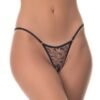Micro G-string Milena by Paris Μαύρο/Καφέ
