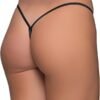 Micro G-string Βελουτέ Milena by Paris  Αnimal - Image 2