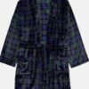Ρόμπα Ανδρική Φλις Μινέρβα  Black-Raf Plaid