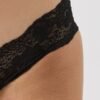 Minerva Thong Ελαστική Δαντέλα Μαύρο - Image 4