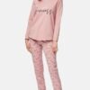 Πυζάμα Βαμβακερή Μινέρβα Pink Dusty