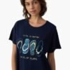 Νυχτικό Βoyfriend T-shirt Dress Μινέρβα Μαρίν - Image 2