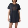 Νυχτικό Βoyfriend T-shirt Dress Μινέρβα  Ανθρακί