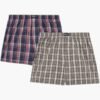Boxer ύφασμα Μινέρβα 2 τεμ.  NAVY-GREY