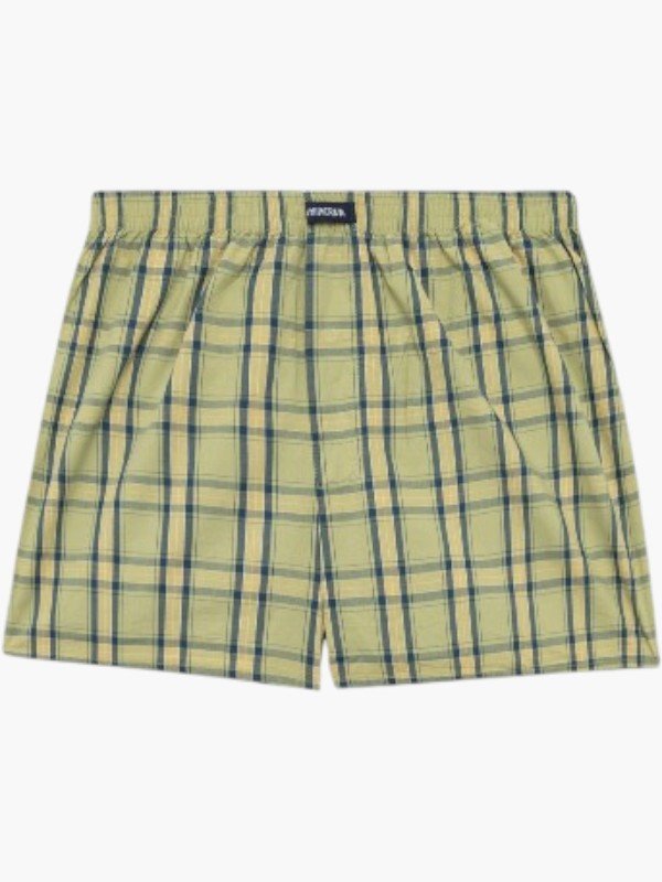 Boxer ύφασμα Μινέρβα 2 τεμ. KHAKI-ORANGE - Image 2