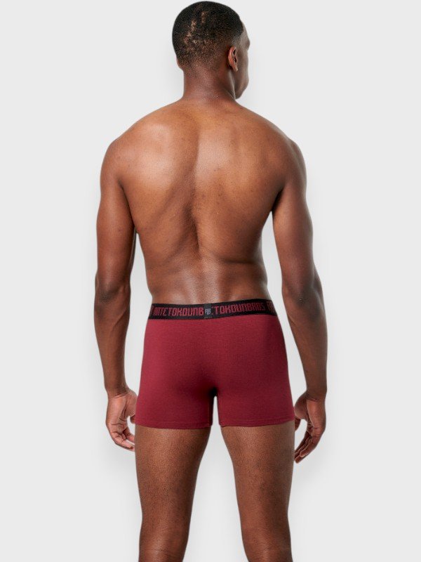Boxer Antetokounbros 2 τεμ. Κόκκινο/Μαύρο - Image 3
