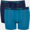 Boxer Sloggi Short 2 τεμ.  Μπλε/Γαλάζιο