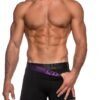 Ανδρικά Boxer Inizio 2 τεμ.  Mαύρο/Mαύρο(Μωβ)