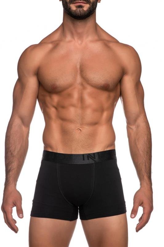 Ανδρικά Boxer Inizio 2 τεμ. Mαύρο/Mαύρο(Ανθρακί) - Image 2