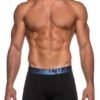 Ανδρικά Boxer Inizio 2 τεμ.  Mαύρο/Mαύρο(Τζιν) - Image 3