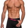 Ανδρικά Boxer Inizio 2 τεμ.  Mαύρο/Mαύρο(Μπορντώ)